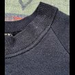 画像10: Fruit of the Loom 黒ボディ 3段プリント Sweat Shirt (10)