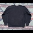 画像4: Fruit of the Loom 黒ボディ 3段プリント Sweat Shirt (4)