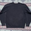 画像4: Fruit of the Loom 黒ボディ 3段プリント Sweat Shirt (4)