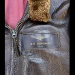 画像5: WW2 WILLIS AND GEIGER M-422A Leather Flight Jacket (40) (5)