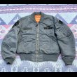 画像2:  1968’L-2B Flight Jacket フルパッチ(M) (2)