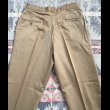 画像6: 60’s ARMY Cotton Khaki Chino Trousers(34x31)Mint~NOS? (6)