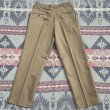 画像5: 60’s ARMY Cotton Khaki Chino Trousers(34x31)Mint~NOS? (5)