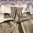 画像9: 60’s ARMY Cotton Khaki Chino Trousers(34x31)Mint~NOS? (9)