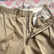画像8: 60’s ARMY Cotton Khaki Chino Trousers(34x31)Mint~NOS? (8)