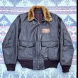 画像1: 1957’ G-1 Leather Flight Jacket (40)襟裏USNステンシル (1)