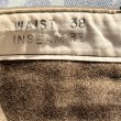 画像8: N.O.S. M-41 Kersey Lined Arctic Cotton Khaki Trousers(38x31) (8)