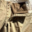 画像6: N.O.S. M-41 Kersey Lined Arctic Cotton Khaki Trousers(38x31) (6)