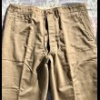 画像3: N.O.S. M-41 Kersey Lined Arctic Cotton Khaki Trousers(38x31) (3)