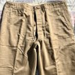 画像3: N.O.S. M-41 Kersey Lined Arctic Cotton Khaki Trousers(38x31) (3)