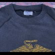 画像3: 黒ボディ USMC Sweat Shirt (L) (3)