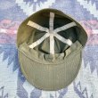 画像6: WWII AAF A-3 HBT Mechanic Cap(大きめなサイズ) (6)