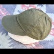 画像2: WWII AAF A-3 HBT Mechanic Cap(大きめなサイズ) (2)