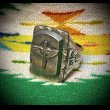 画像1: 1940’s~ Mexican Biker ring Air Force Prop ＆ Wing  (1)