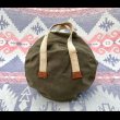 画像3: Circa 60’s USN Custom Made Flight Helmet Bag (Canvas Rigger) (3)