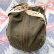 画像4: Circa 60’s USN Custom Made Flight Helmet Bag (Canvas Rigger) (4)