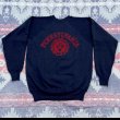 画像1: 60’s NOS University of Pennsylvania Flock Print Sweat Shirt (L) (1)