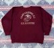 画像: 60’s USMC Flock Print Sweat Shirt (L) Excellent