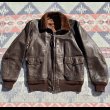 画像1: 1940’s M-422A Leather Flight Jacket EDMUND T. CHURCH Inc. Co, (1)