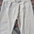 画像4: 1910’s〜 US NAVY White Cotton Sailor Pants(巻き縫い) (4)