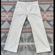 画像1: 1910’s〜 US NAVY White Cotton Sailor Pants(巻き縫い) (1)