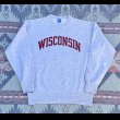 画像1: 90’s Champion Sweat Shirt  "WISCONSIN"(XL) (1)