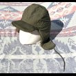 画像3: 1940’s WW2 ARMY M-43 Field Pile Cap (3)