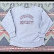 画像1: 80’s Champion Reverse Weave "Syracuse University"(L) (1)