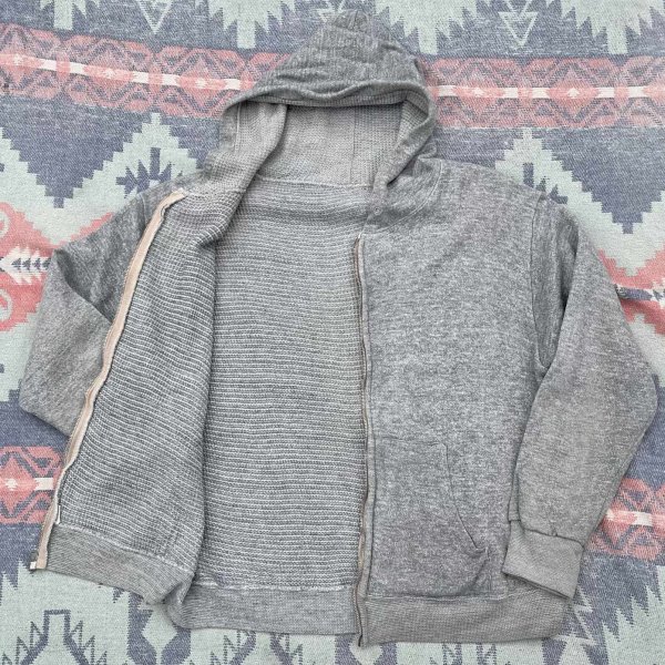 画像1: Circa 60’s~Full Zip Thermal Sweat Parka (1)