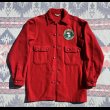 画像1:  ﻿60’s BSA Wool Shirt (snoopy Patch付き) (1)