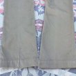 画像7: 60’s US Armd Force Cotton Khaki Chino Trousers (33x31) (7)