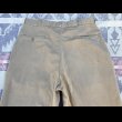 画像6: 60’s US Armd Force Cotton Khaki Chino Trousers (33x31) (6)