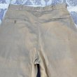 画像6: 60’s US Armd Force Cotton Khaki Chino Trousers (33x31) (6)