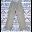 画像3: 60’s US Armd Force Cotton Khaki Chino Trousers (33x31) (3)