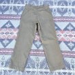 画像4: 60’s US Armd Force Cotton Khaki Chino Trousers (33x31) (4)