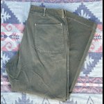 画像: WW2 USMC P-41 HBT Trousers (実寸35x27.5)