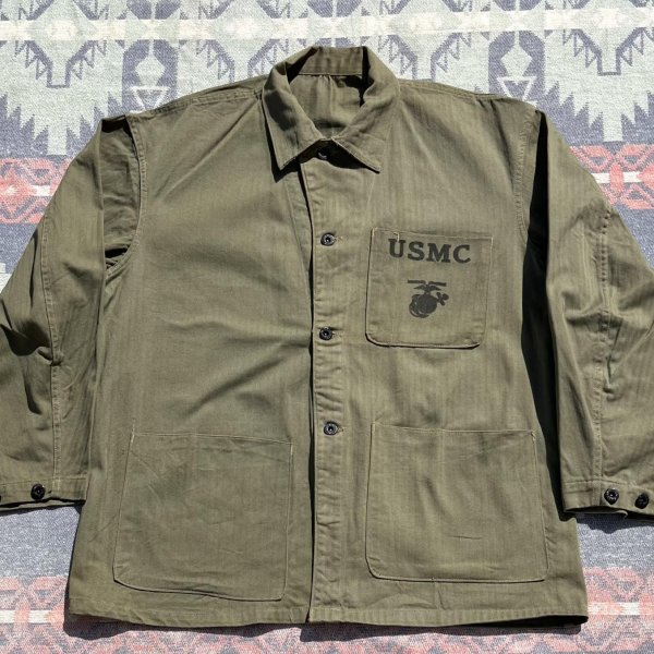 画像2: 40’s USMC P-41 HBT Jacket Mint Condition (42)  (2)