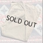 画像: 40’s WW2 ARMY M-42 Cotton Khaki Chino Trousers "Special"(ガスフラップ付き)