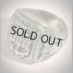 画像: 1940’s~USN (US NAVY) Sterling Silver Ring