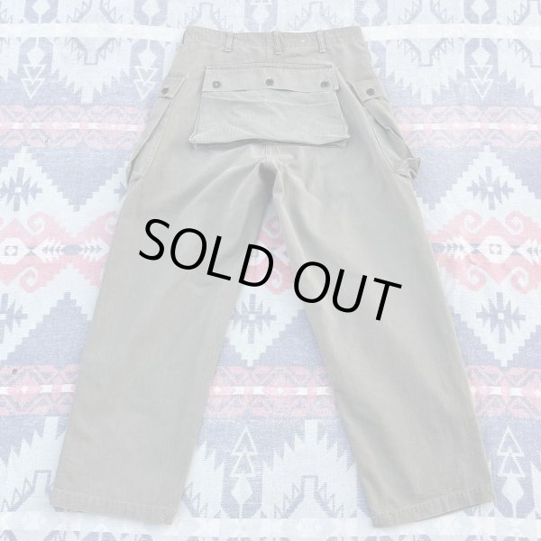 画像2: 1940’s (WW2) USMC P-44 HBT Cargo Pants 「Two-Tone」33x28.5 (2)