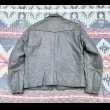 画像7: "BATES California" Leather Single Riders Jacket (7)