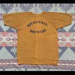 画像: Circa 60’s MLB "Milwaukee Brewers" S/S Sweat Shirt
