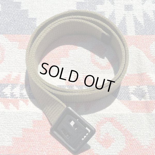 画像1: 1945’ Dead Stock JQMD US Armed Force Cotton Web Belt (1)
