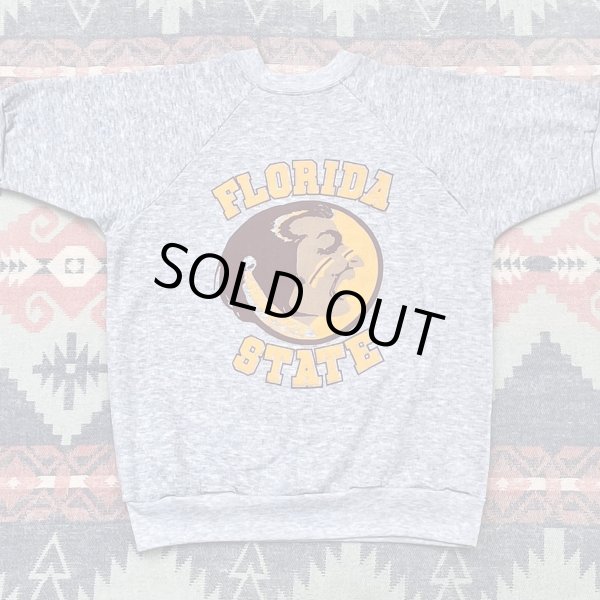 画像1: Florida State Univ S/S Sweat Shirt (L) (1)