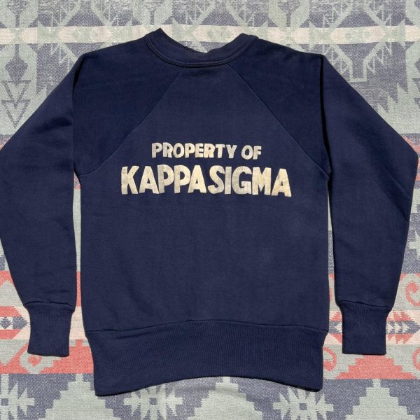 画像2: 50’s~Healthknit "Kappa Sigma (ΚΣ)" Sweat Shirt (2)
