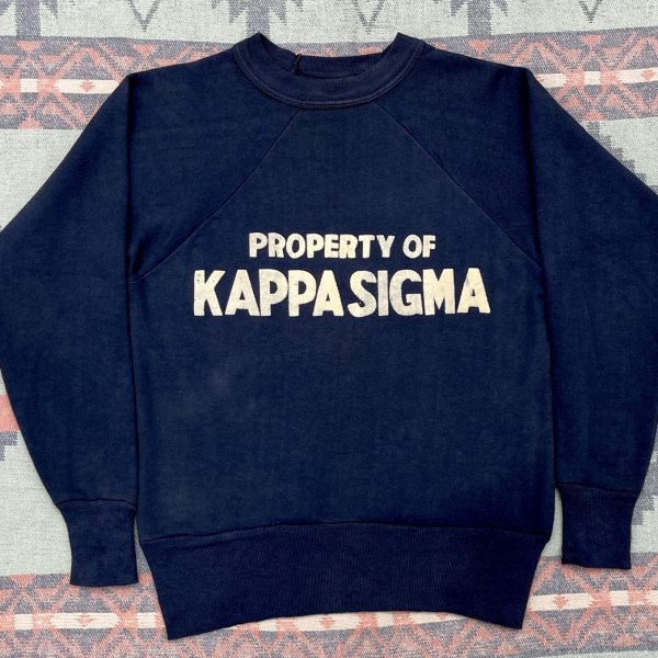 画像1: 50’s~Healthknit "Kappa Sigma (ΚΣ)" Sweat Shirt (1)
