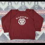 画像: 70’s Champion "HARVARD"フロッキープリント Sweat Shirt