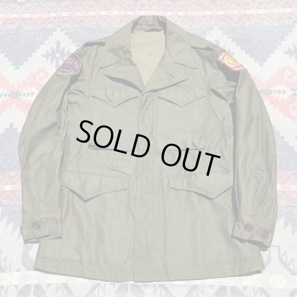 画像1: 43’ ARMY M-43 Field Jacket(PQD 370C) 34R Near Mint Condition! (1)