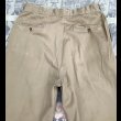 画像6: 50’s ARMY Cotton Khaki Chino (ボタンチノ) 実寸34 (6)