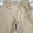 画像6: 50’s ARMY Cotton Khaki Chino (ボタンチノ) 実寸34 (6)